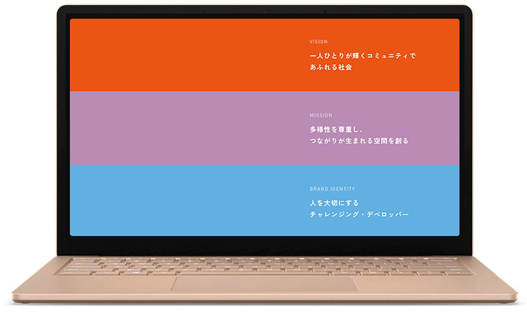 写真：ポスター・PC壁紙の作成および展開2